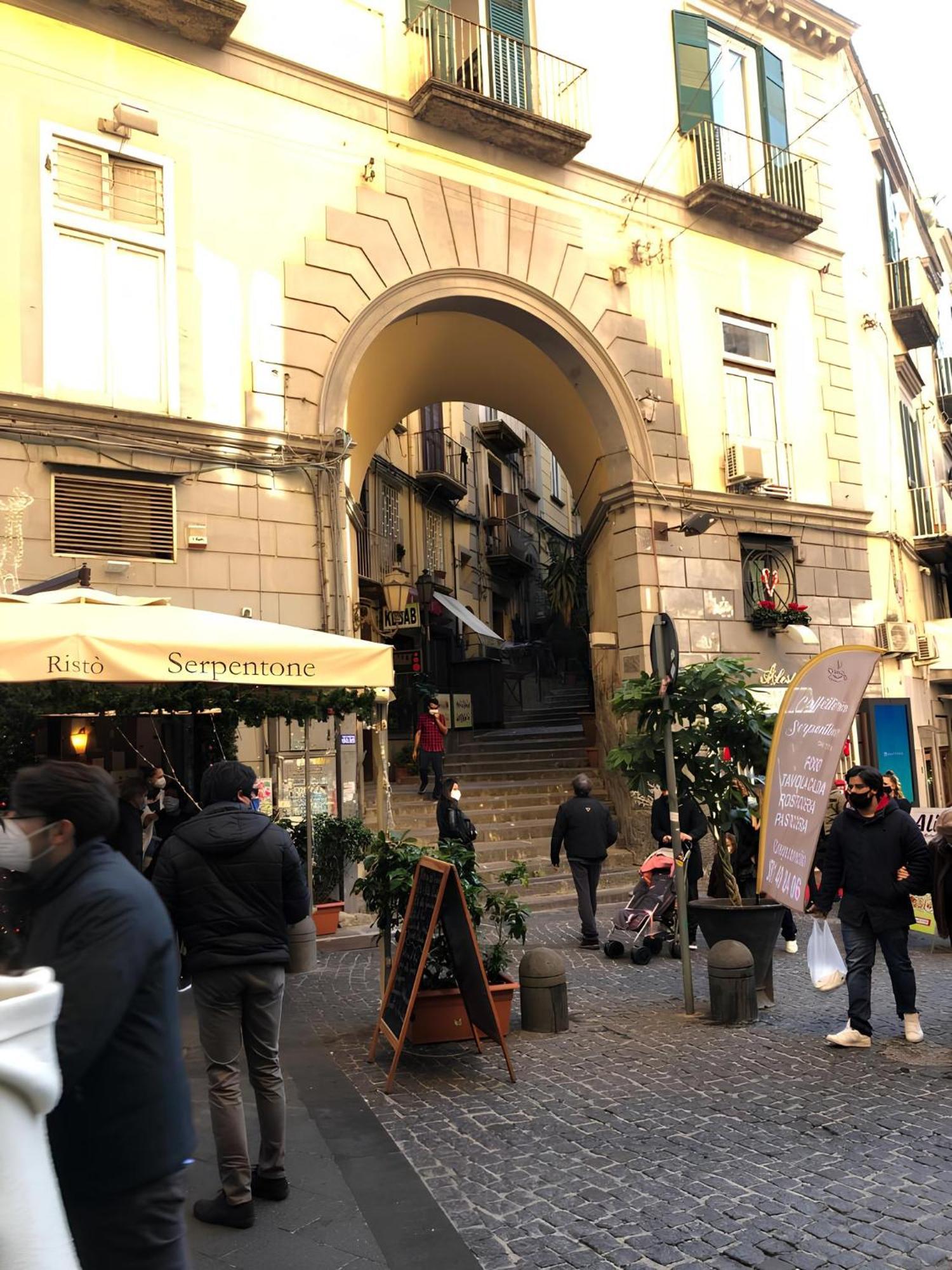 Casa Movie Lägenhet Neapel Exteriör bild
